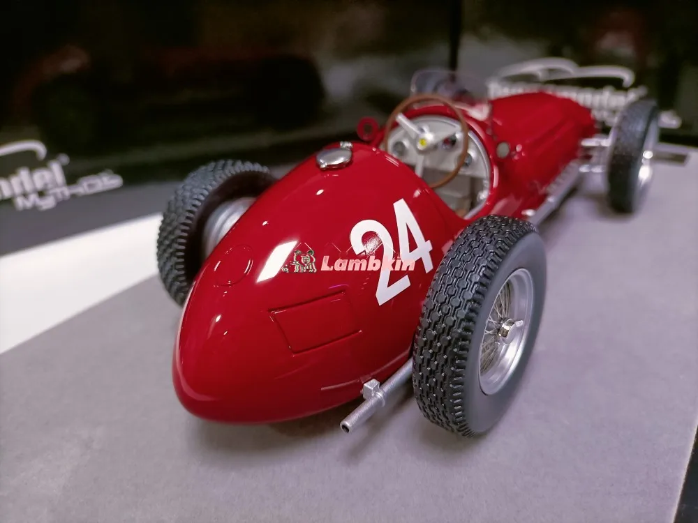 Tecnomodel-coche de carreras de Fórmula 1, modelo de coche clásico coleccionable en miniatura, para Maranello F125 GP 1/18 No24 San Remo, 1950