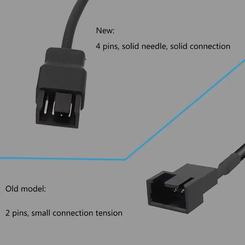 

652F DC5521 to 12V Power Adapter for Computer Fan for Computer Fan DC5521 Converter