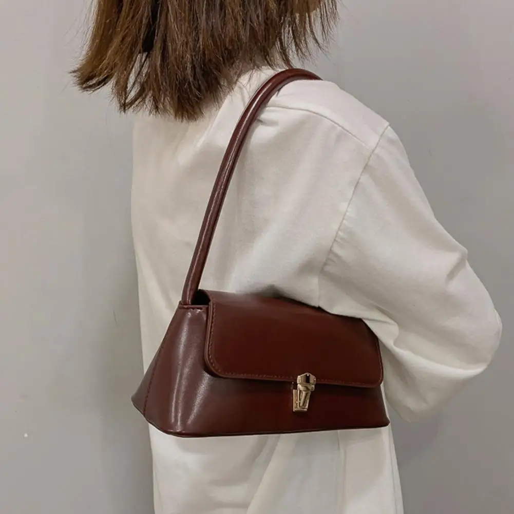 Women Retro French Style Bag Small Hobo Handbag Underarm Shoulder Purse for Mobile Phone Lipstick Wallet Dating Bag