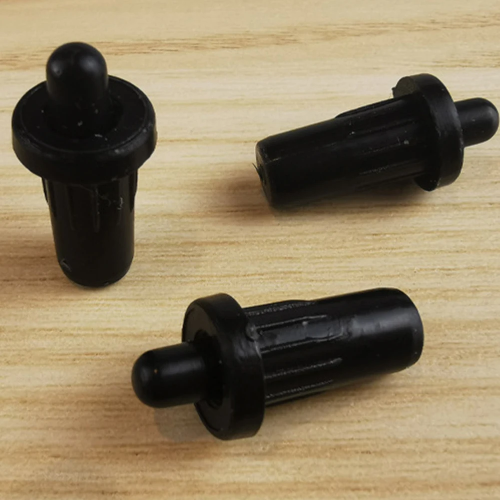 New Practical Spring Pins Black White 10pcs For Door For Opening 7cm Old Rolled Steel Plastic Replacement Pins