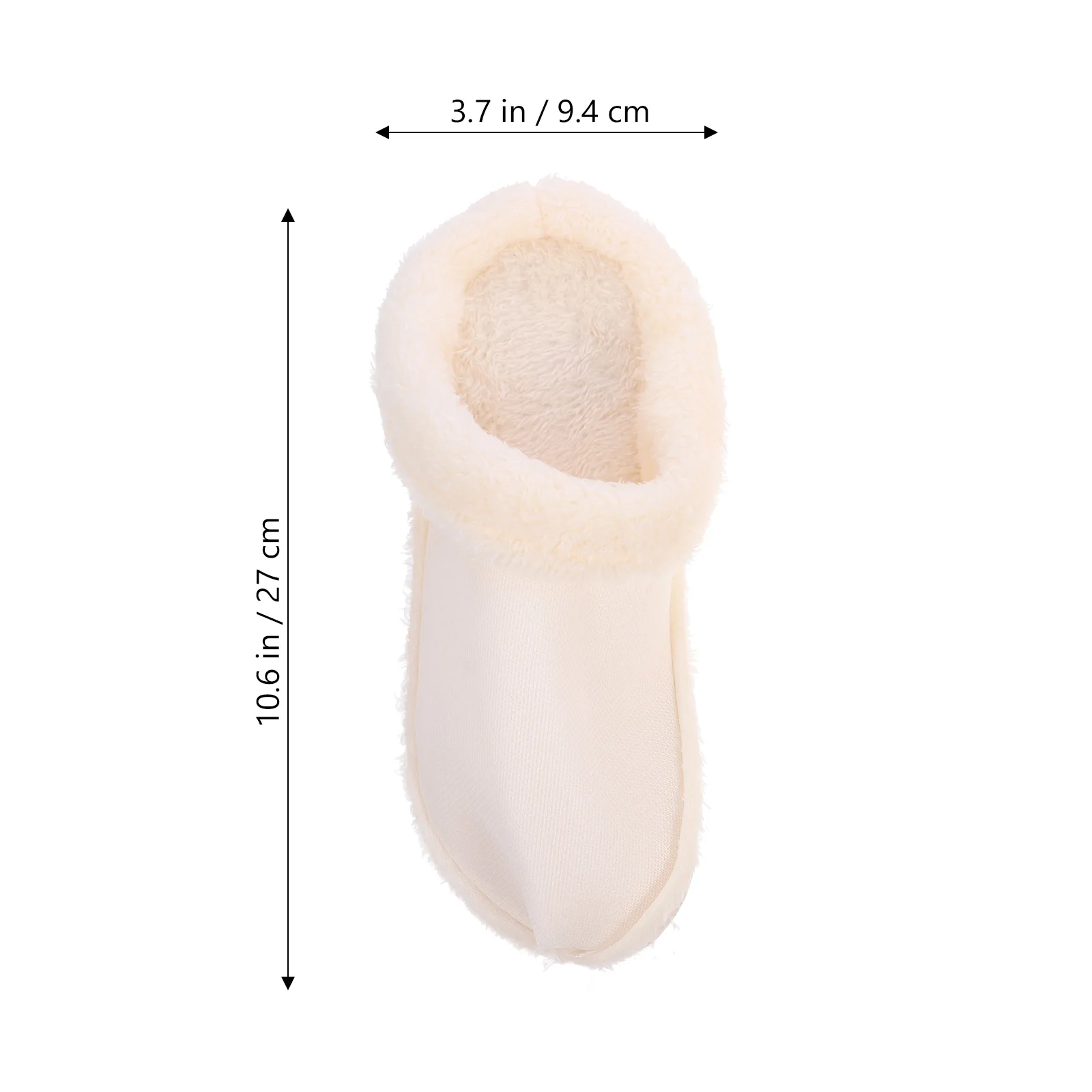 Removable Cotton Covers Women's Slippers Fluffy Fuzzy Insoles for Insert Foot Inserts Protector