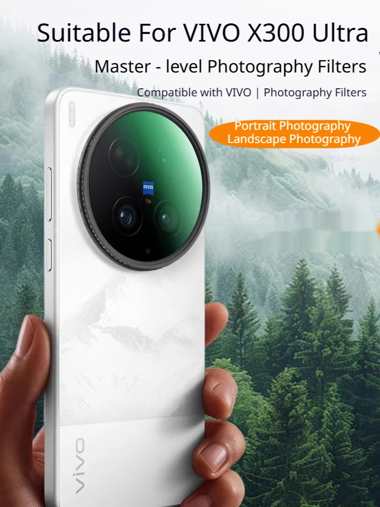 Filtry WalkingWay do obiektywów telefonów VIVO X300 Ultra, zestaw filtrów 67mm do telefonów, filtry do fotografii portretowej i pejzażowej. — zdjęcie produktu 7