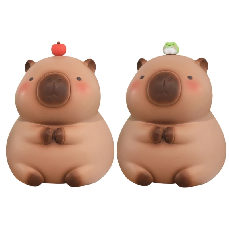 Surprise, Small Size Capybaras Piggy Banks, Plastic Money Box for Children 203C