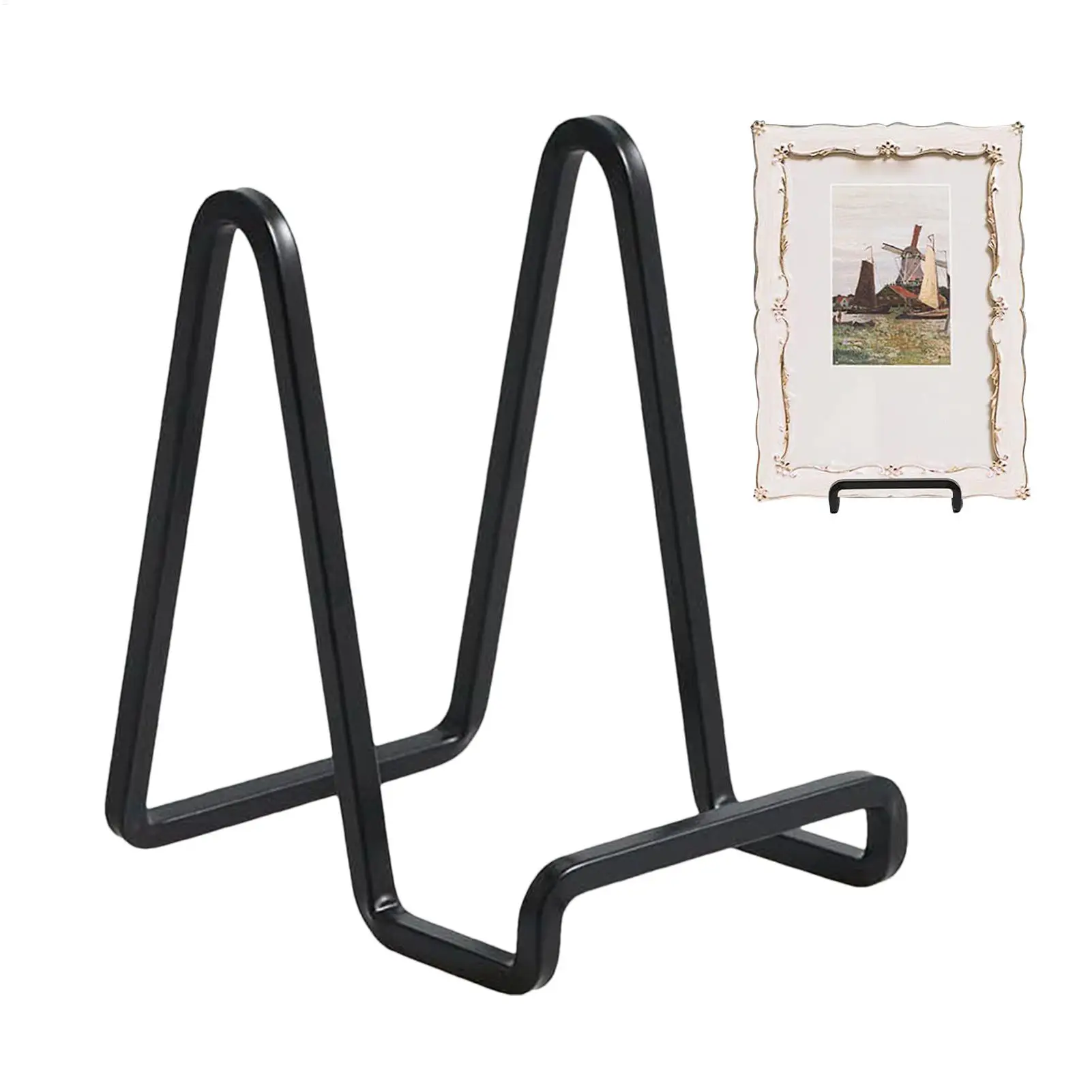 6inch Plate Stands Display Holder Easel Frame for Photo Record Book Bowl Platter Sign Home Office Party Desk Decoration Showcase