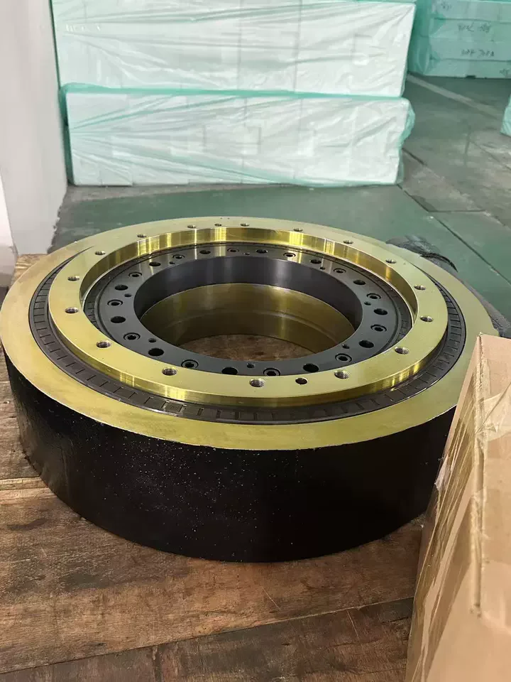 Heavy-Duty Turntable 68H Load 100-150kg High Precision Large Aperture Hollow Platform with Servo Rotation