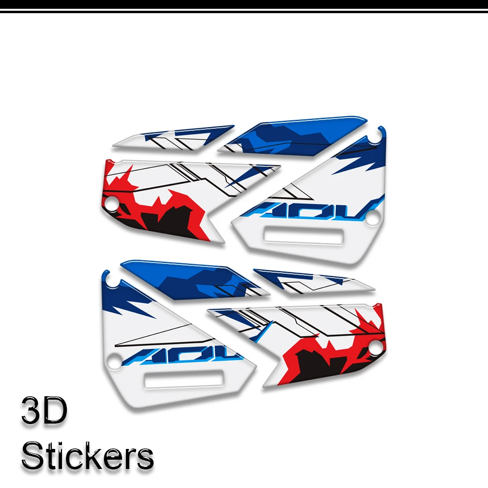 Motorcycle For X-ADV XADV X ADV 750 Protection Side Trunk Luggage Panniers Box Cases Fairing Fender 3D Stickers Decals