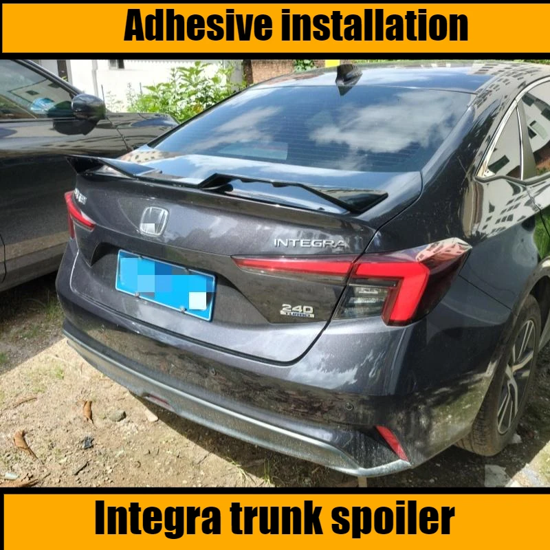 

Suitable for Honda integra tail fin adhesive installation, appearance modification and upgrade