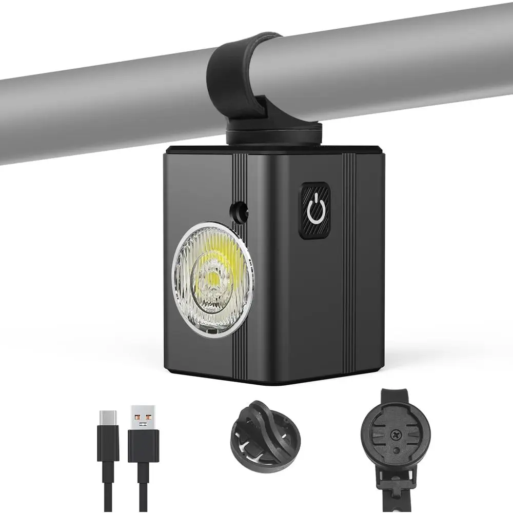 

2500 Lumen Bike Light - Intelligent Light Sensor, Auto On/Off, USB Rechargeable Waterproof, Ideal for Night Riding & Outdoor Cyc
