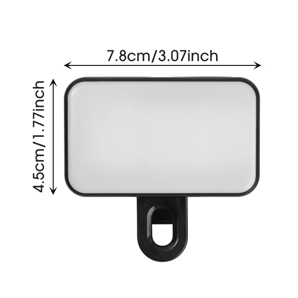 Luz LED con Clip para Selfie para ordenador portátil, para teléfono, tableta, ordenador, cámara, vídeo, fotografía, maquillaje, Mini luces de relleno, Flashes para teléfonos