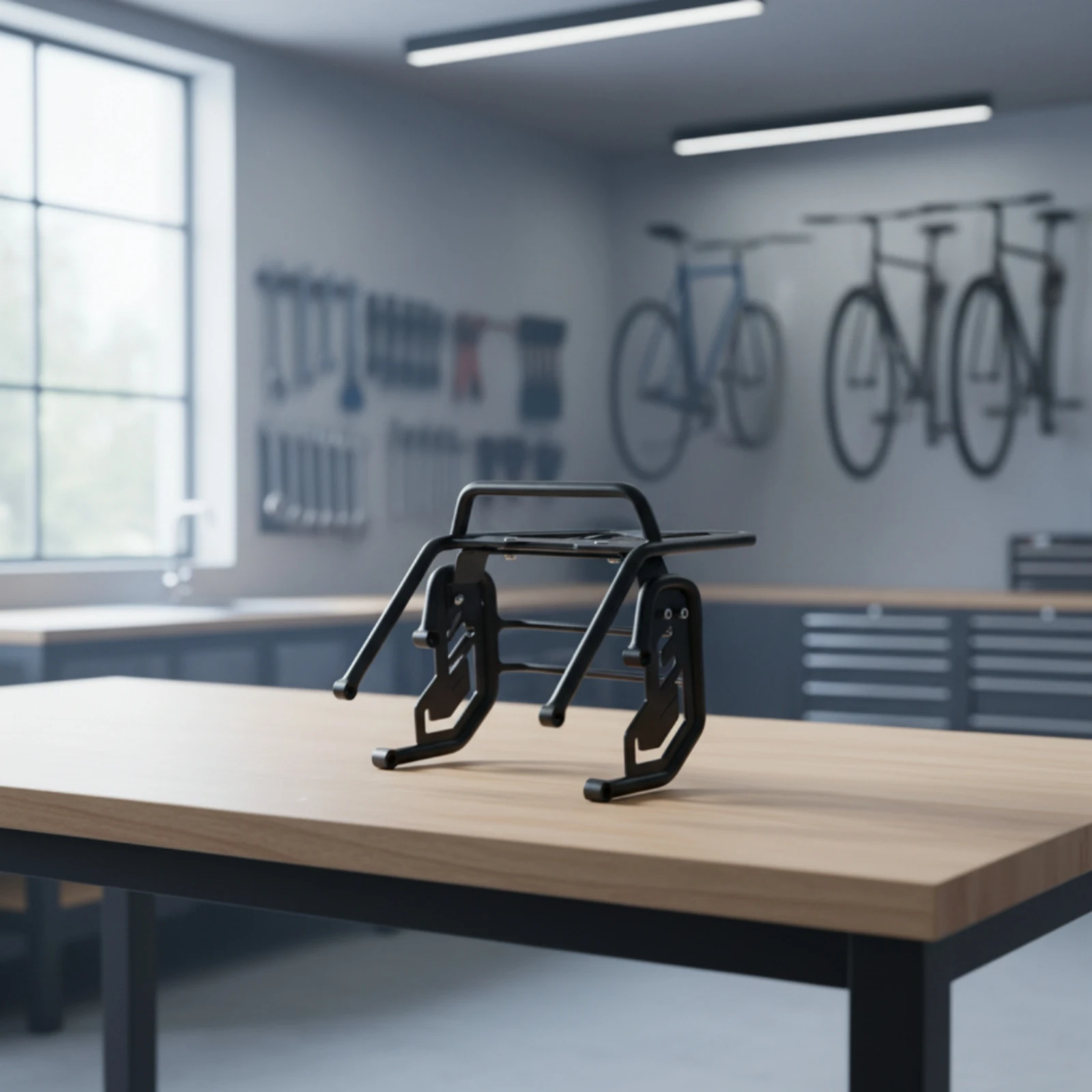 Motorcycle Front Luggage Rack with Headlight Guard Cylindrical Front Rack with Headlight Guard Adventure-Ready Strong