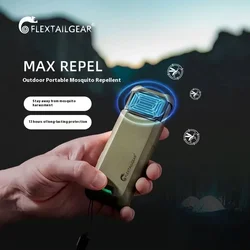 Flextailgear Tragbarer Mückenschutz, Outdoor-Camping-Angelausrüstung, elektrischer Mücken-Insekten-Wireless-Mückenschutz