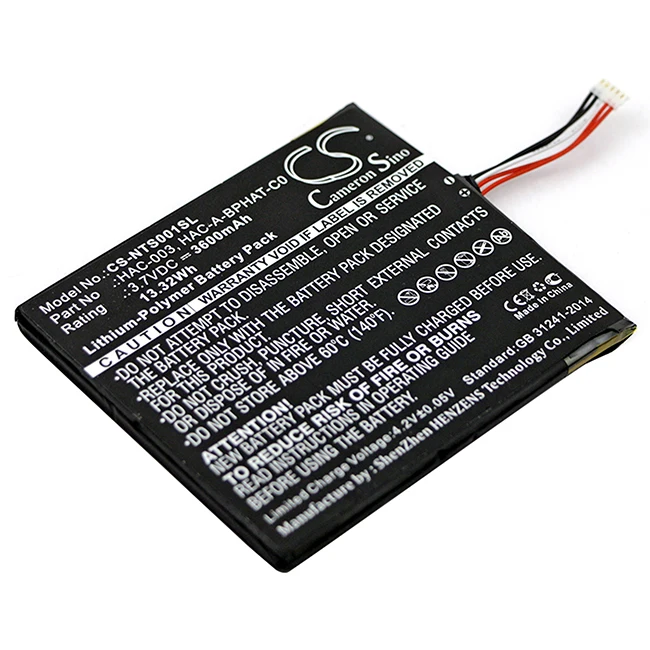 Cameron Sino 3600mAh Battery For Nintendo HAC-S-JP/EU-C0, Switch HAC-001 HAC-003 HAC-A-BPHAT-C0