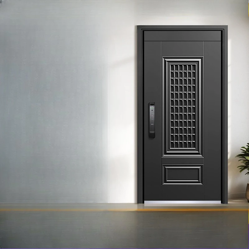 Middle door zinc combined ventilation Class A entry door, anti-theft door, entry door
