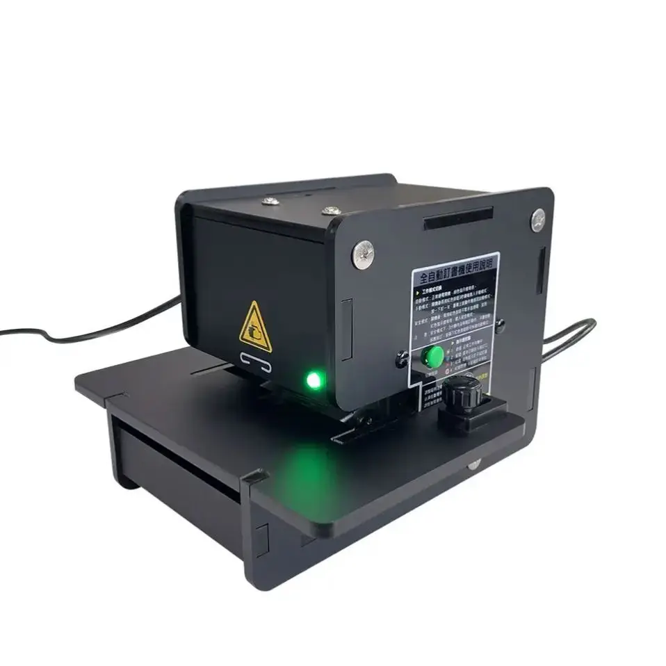 

For WD-50E Wholesale 50 Sheets Book Binding Stapler Machine Desktop Electric Semi-Automatic Double Head Paper Staplers
