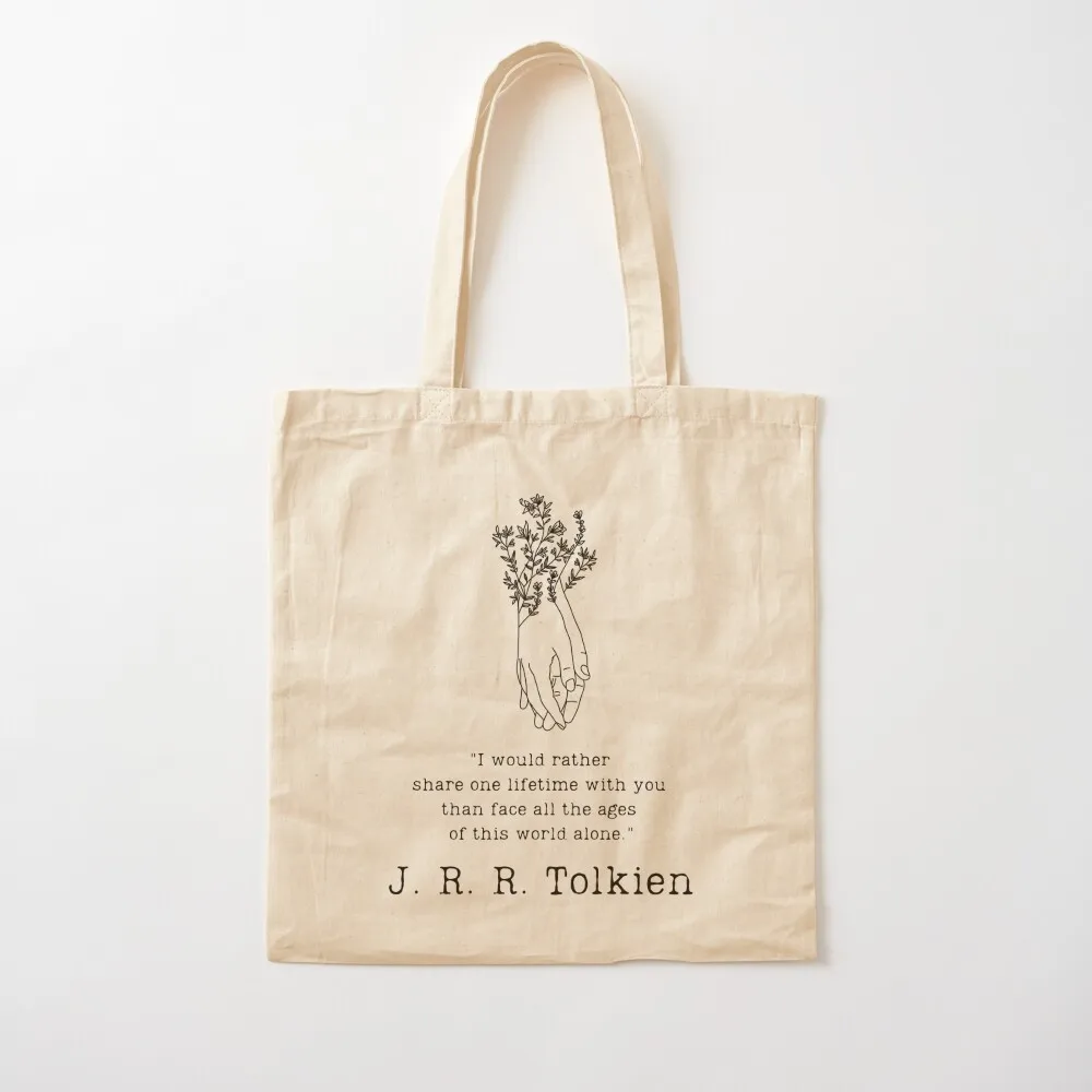 

Share one lifetime with you Tote Bag Big bag shopping bag Canvas Tote