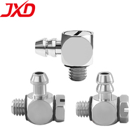 JXD M/MS-ALU/ALHU/ALN Series Brass Stainless steel Metal Pneumatic Fitting Connector