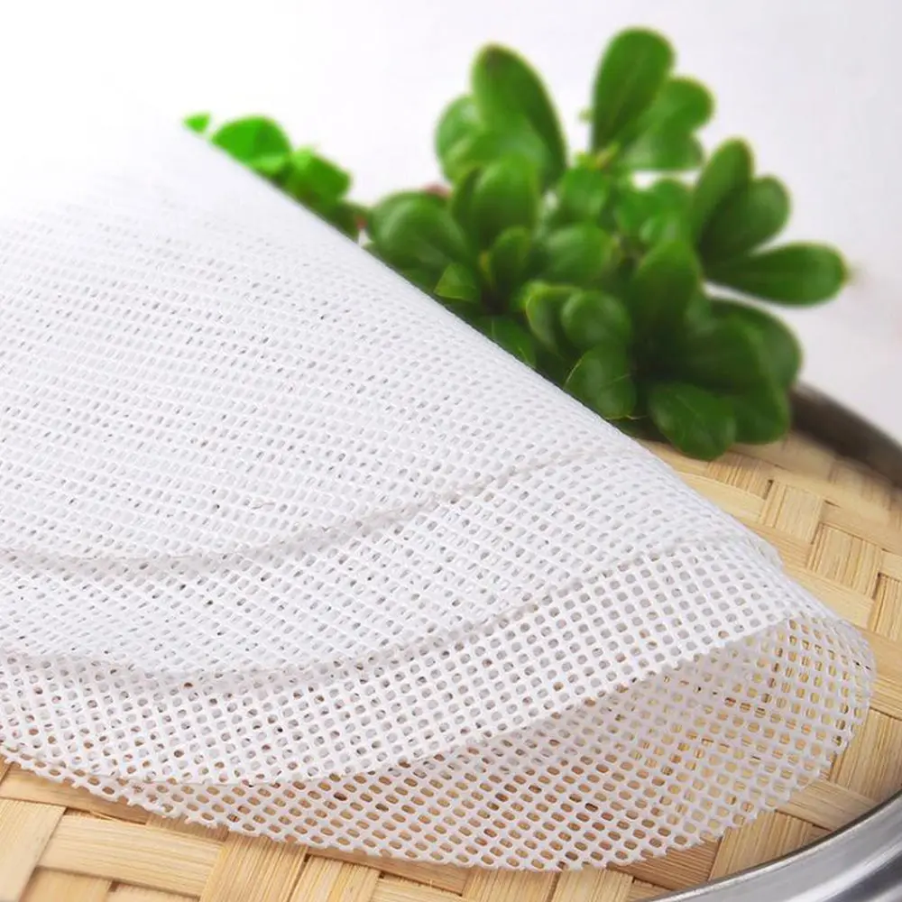 New Mesh Mat Silicone Steamed Mat Eco-friendly Household Non-Stick Pad Silicone Mat Cooking Tools Steamed Mat for Bun Bread