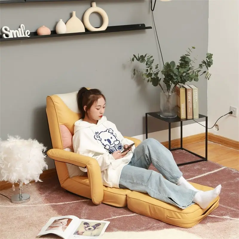 Lazy sofa tatami small apartment can lie in the dormitory to rent a living room bed chair.