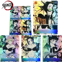 Demon Slayer Personaggi Anime Kamado Nezuko Kamado Tenjirou Fai da te Giocattoli abbronzanti fatti in casa Collezione di carte Regalo di compleanno di Natale