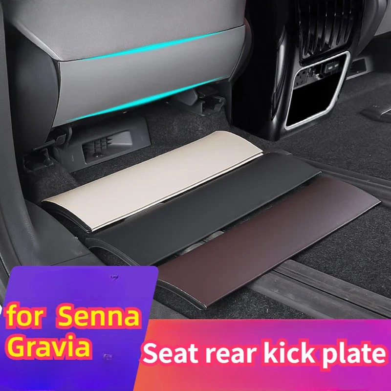 fit-for-toyota-senna-gravia-2022-2023-2024-2021-rear-seat-protection-mat-anti-kick-pad-car-accessories