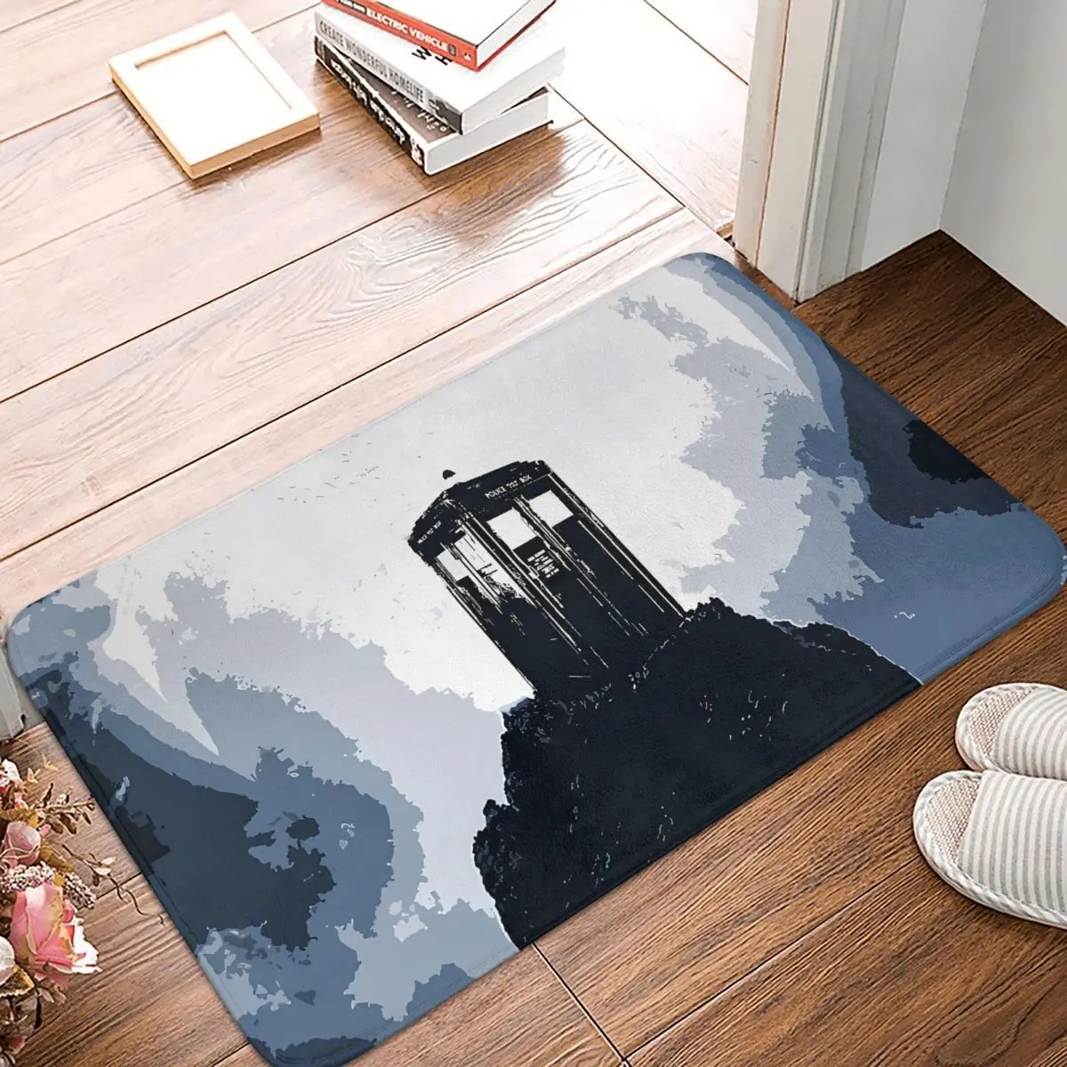 Moon Time Non-Slip Carpet Doormat Living Room Bathroom Mat Welcome Home Rug