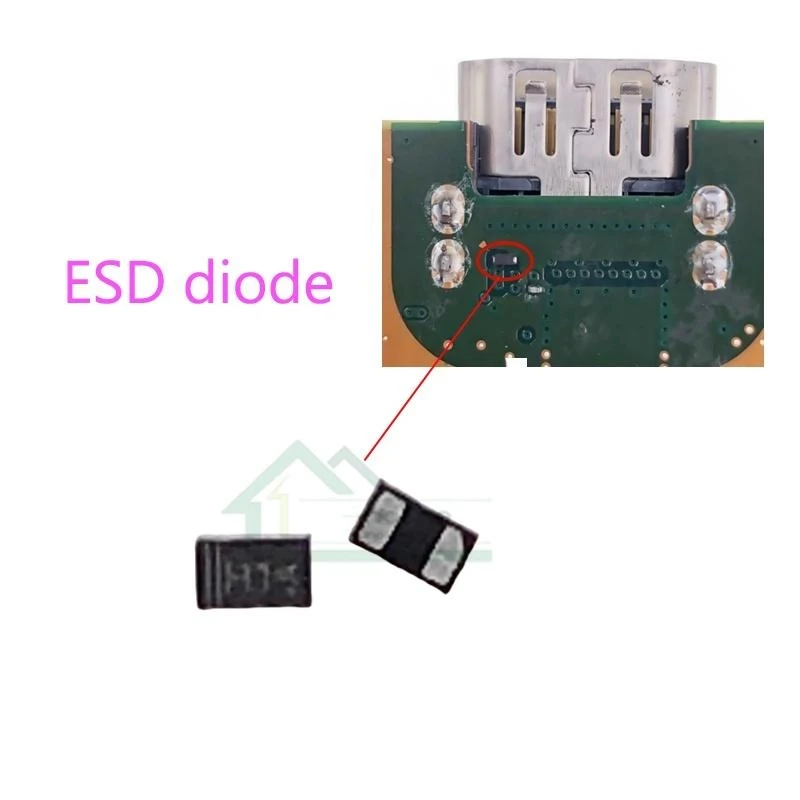 مجموعة كاملة من 5 ملحقات مقاومات 2.7K DIY لمحطة اللعب 5 الجانب الأمامي #2