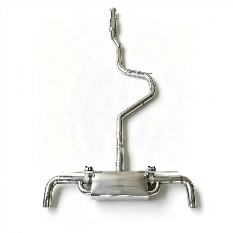 Perfectly Customized Smart Valve Performance Cat Back Exhaust Muffler Specifically Designed for Ford Focus Mk4.5 ST 2019-2026