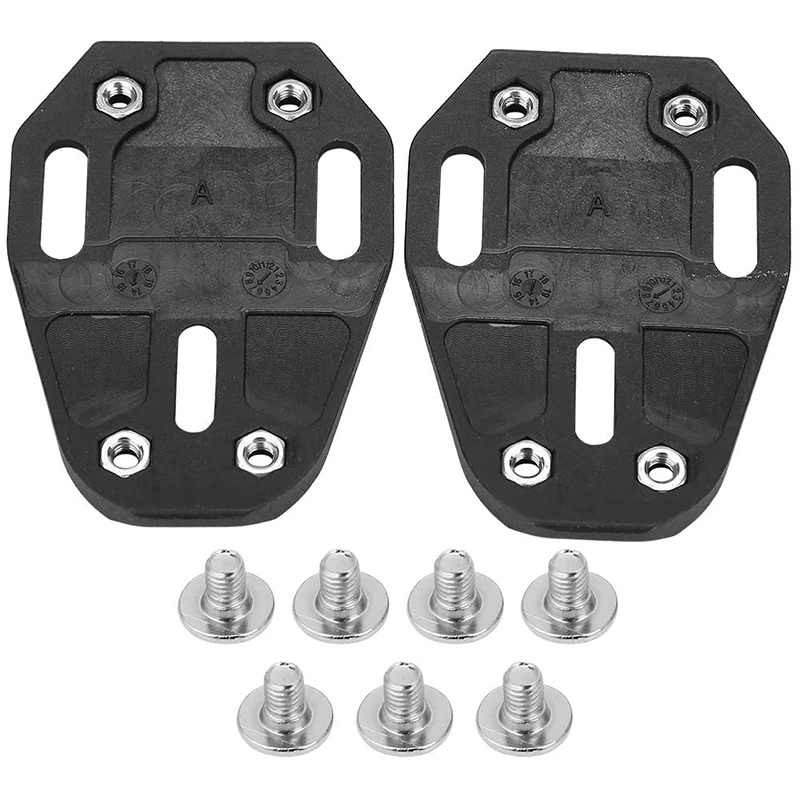 2 PCS Bike 3-Hole Cleat Cover Bike Pedal Cleats Covers for Speedplay Zero Pave/Ultra Light Action X1 X2 X5(A:5Degree)