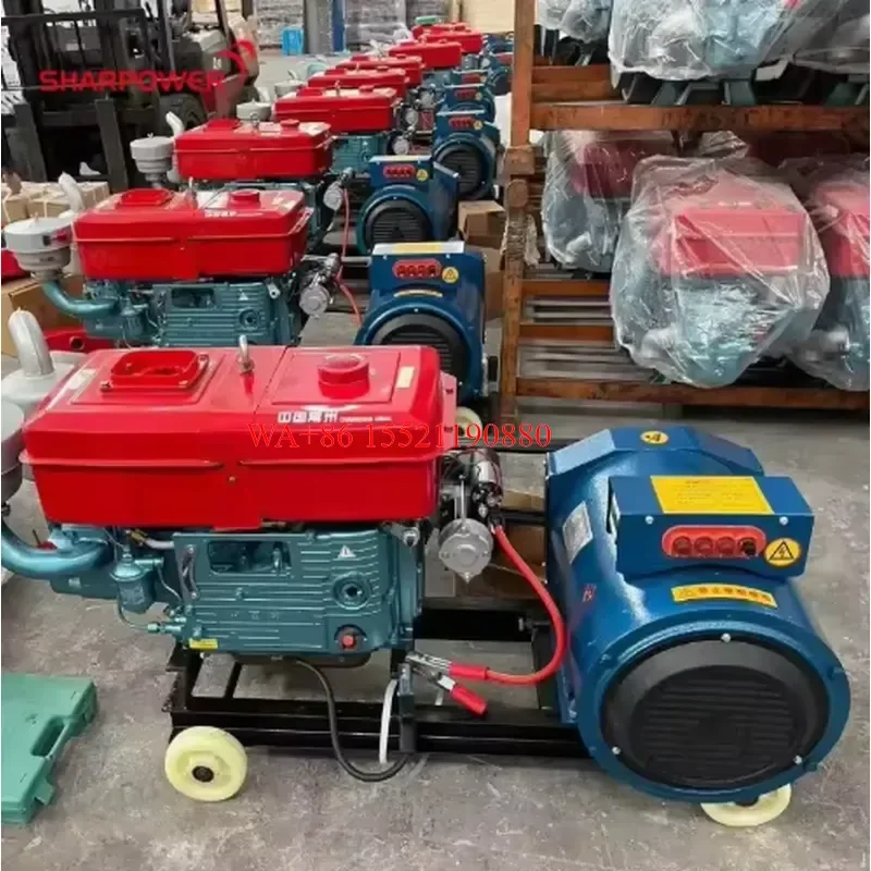 WMWMNU for High Quality 10kW 12kW 15kW 20kW 24kW Open Type AC Backup Diesel Generator Set for Home Commercial Industrial Use