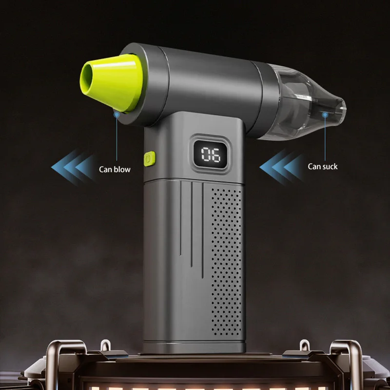 Xiaomi 1000000 RPM Turbo Jet Fan Brushless Motor Turbo Violent Fan Rechargeable Outdoor Home Clean Handheld Blower PC Tool