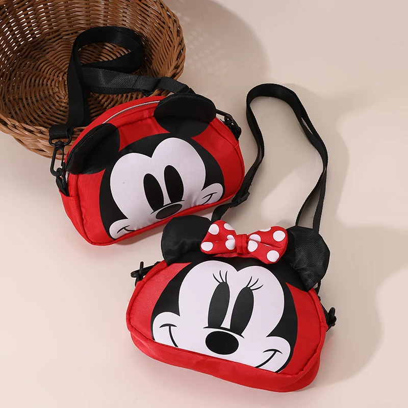 

Сумка через плечо Disney Mickey Minnie, 1 шт., милая сумка через плечо с мультяшным рисунком для женщин.