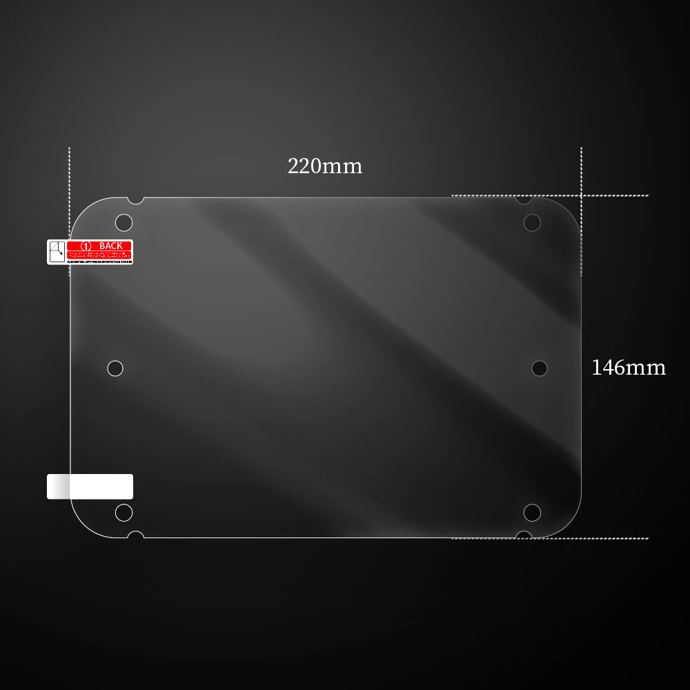 Filme Protetor de Tela para Anycubic Photon Mono 2 Impressora LCD 3D, Acessório, 6.6 ", 5Pcs