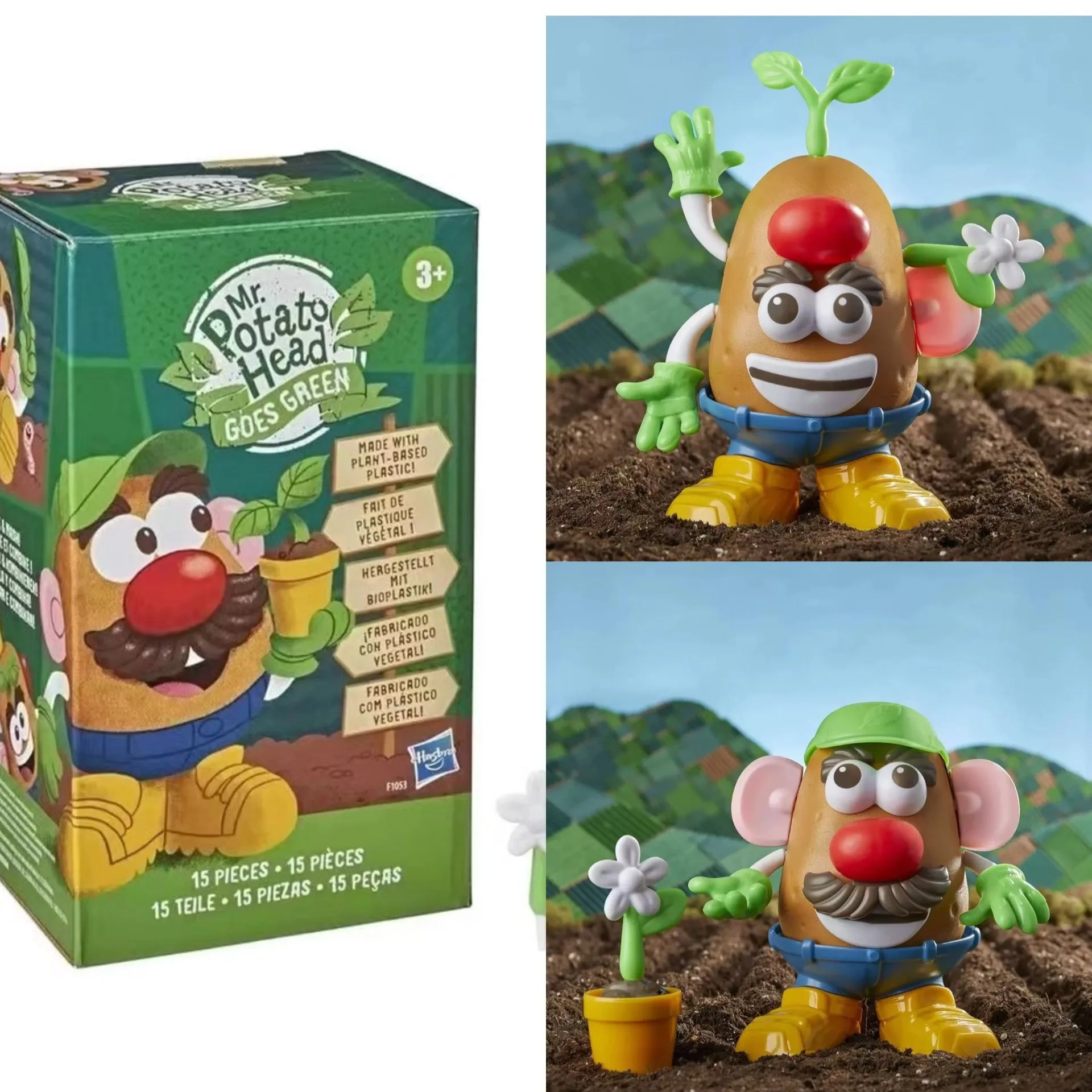 

Hasbro Toy Story Mr Potato Head Figure Classic Puzzle Can Be Assembled Transform Desktop Model Ornaments Children Birthday Gifts