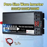 5000W 4000W 3000W Pure Sine Wave Inverter DC 12v/24v/48v/60v/72v To AC 110v/220v Power Voltage Converter Solar Car Inverters