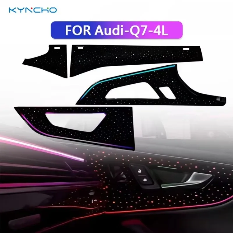 For Audi Q7 2020 2025 LED Car Ambient Light Interior Lighting Symphony Ceiling Light for Ambient Lighting with Colorful Features