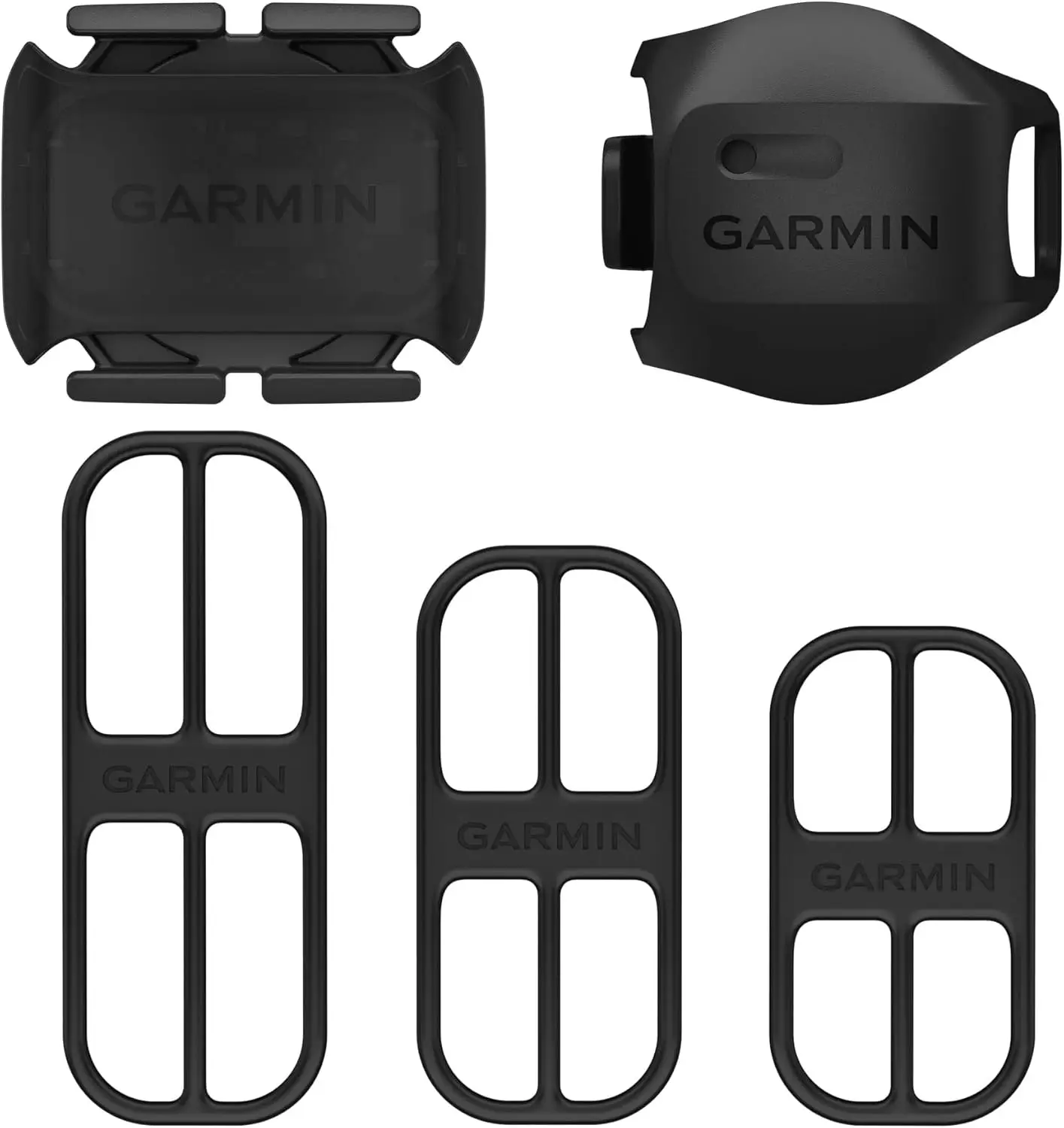 Garmin Speed Sensor 2 and Cadence Sensor 2 Bundle, Bike Sensors to Monitor Speed and Pedaling Cadence