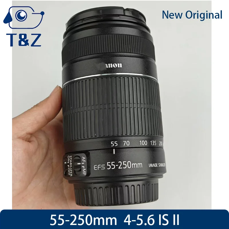 

98% New Original EF-S 55-250mm F4-5.6 IS II Lens For Canon 500D 550D 650D 700D 750D 800D 850D 55 250 4-5.6 Telephoto Zoom Lens