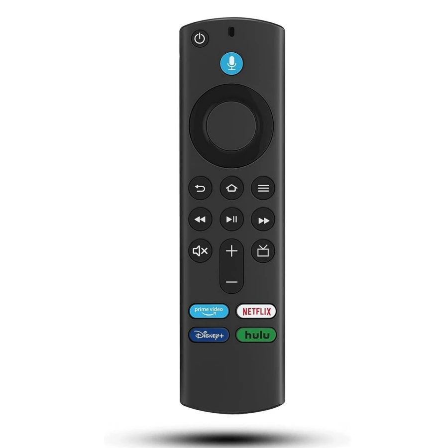 جهاز التحكم عن بعد الصوتي L5B83G لجهاز AMZ Fire TV Stick (الجيل الثاني، الجيل الثالث، Lite، 4K، 4K Max)، Fire TV Cube، للتلفزيونات الذكية (الجيل الثالث)