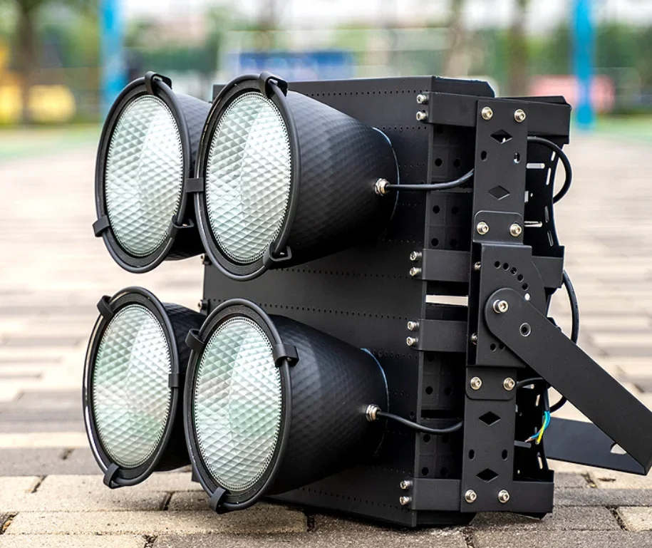 High Pole Flood Light Construction Site Outdoor Waterproof Spotlight High-power Searchlight Plaza Stadium Project Lighting