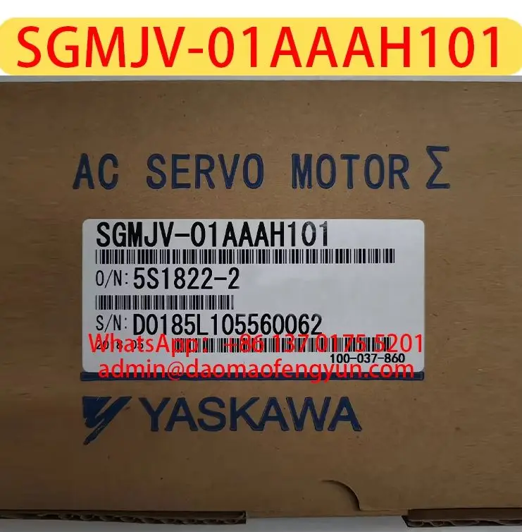 Original Genuine SGMJV-01AAAH101 Brand New Servo Motor，SGMJV 01AAAH101，Fast shipping