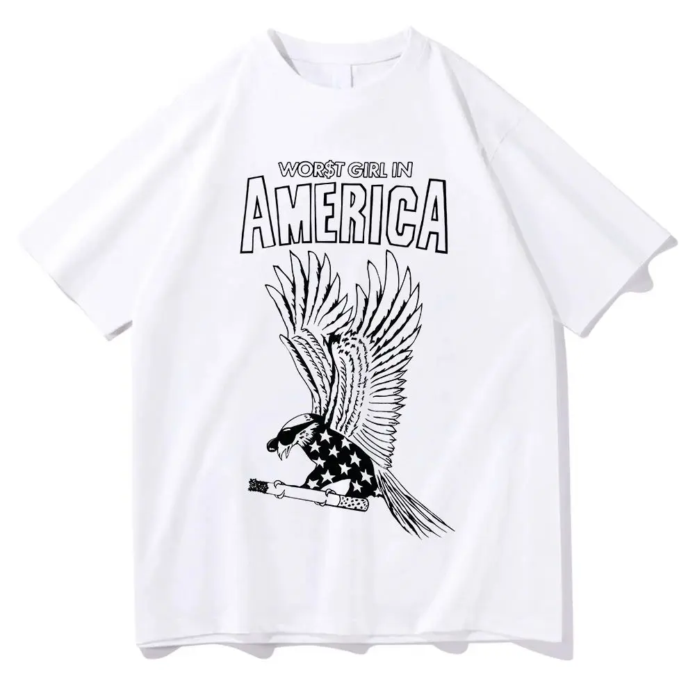 Picture 5: HIP POP Y2k Clothing Slayyyter WOR$T GIRL IN AMERICA T Shirt Casual Loose Tees Graphic Tops for Gifts Hight Quality T Shirts