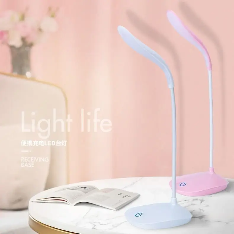 

Foldable Wireless Cordless Study Lamp Portable USB Rechargeable Led Table Desk Lamp for Bedside Reading Room