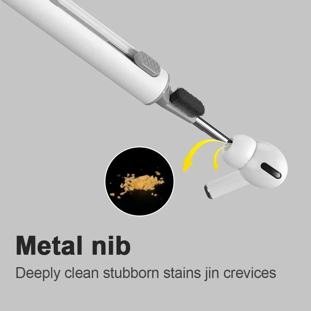 Sliding Cleaning Pen for  Earphones Brush for Airpods 3 Pro Series Case Headsets Cleaners Earbuds Cleaning Tools image 6