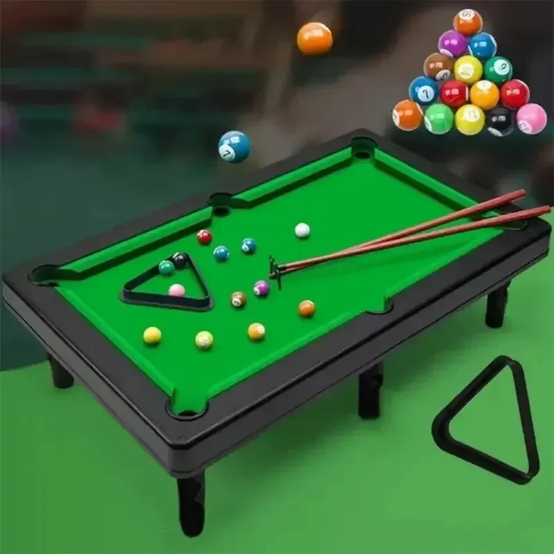 Mini Billiard Table Tabletop Desktop Billiards Snooker Parent-child Interaction Game Snooker Billiards Game Sets Children's Gift