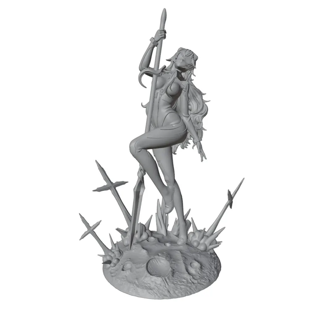 75/100/120/150mm Sexy Girl Resin Model Kits GK Miniature 3D Printed Gray Model Figurine DIY Doll Model Unassembled And Unpainted