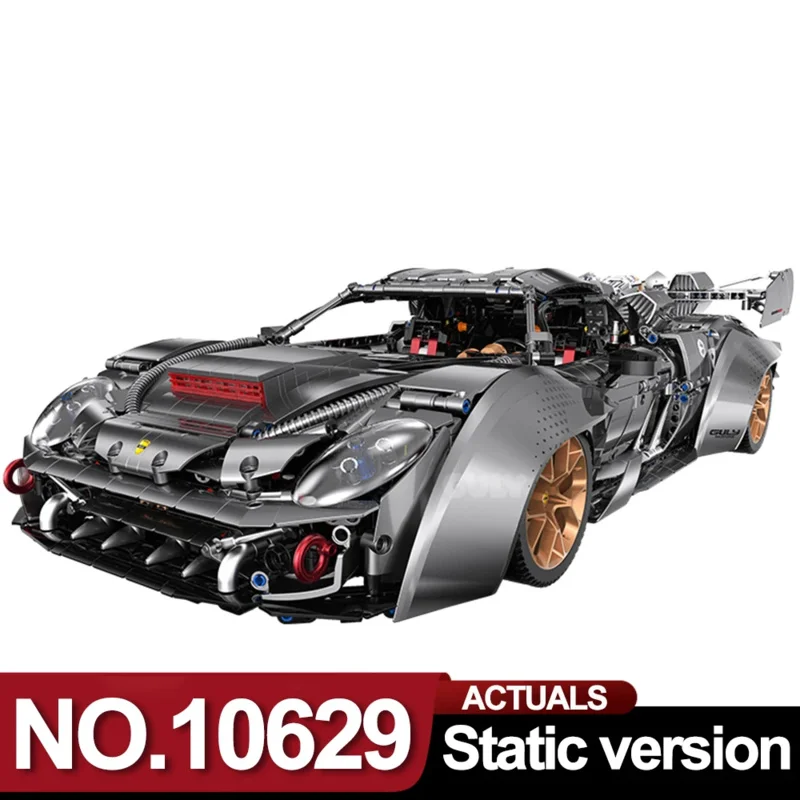 10629 1:8 MOC รถแข่งซูเปอร์เทคนิค 918 ตัวต่อบล็อก ของเล่นประกอบแบบจำลองสำหรับเด็ก ของขวัญคริสต์มาส 3903 ชิ้น