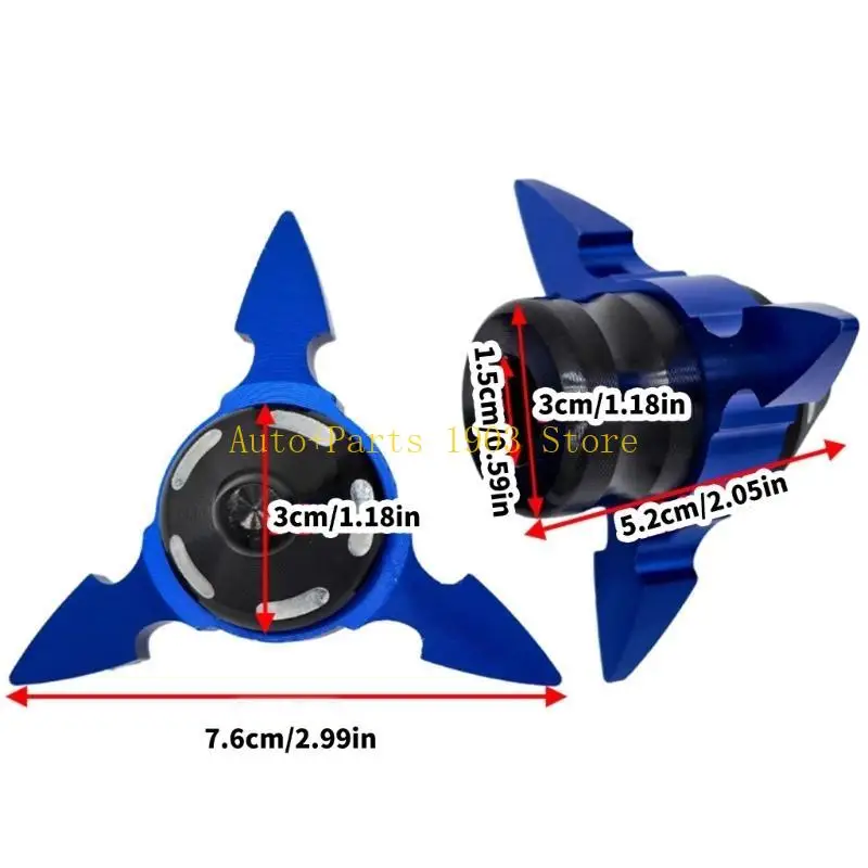 E21C ความแข็งแรงสูงอลูมิเนียมมอเตอร์ไซค์ส้อมถ้วยมีน้ำหนักเบาติดตั้งง่าย