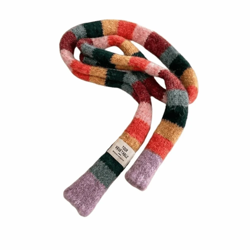 estilo-harajuku-y2k-cachecol-listrado-acessorios-de-vestuario-cores-do-arco-Iris-cachecois-longos-e-estreitos-acessorios-para-cachecois-estilo-doce-e-moderno