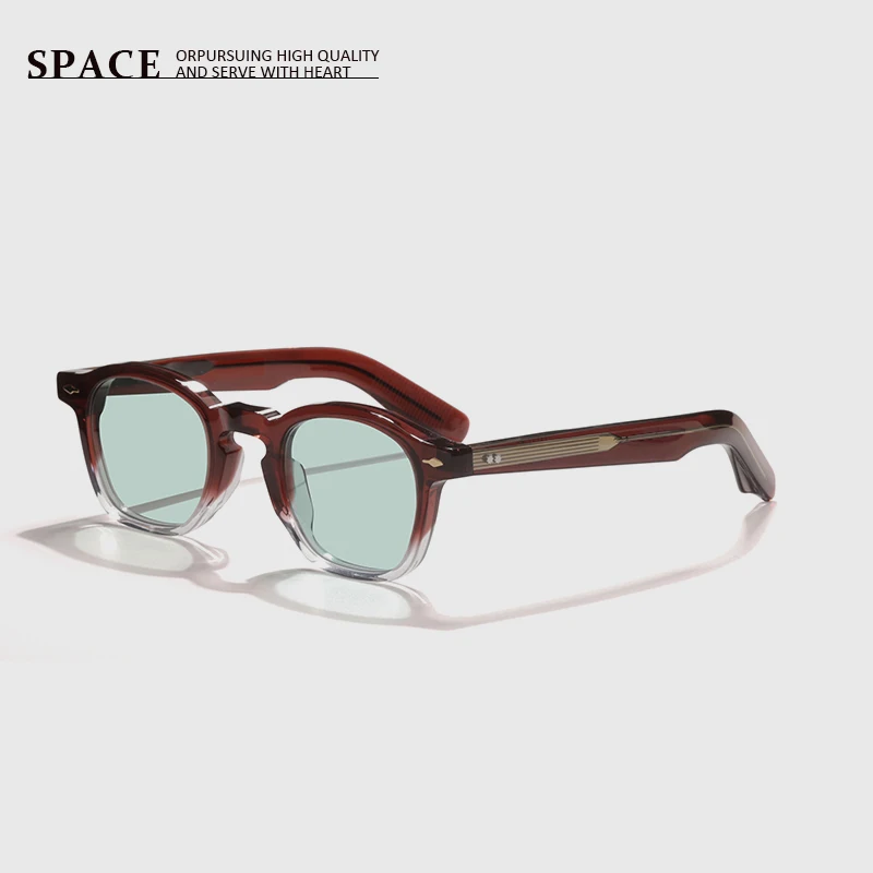 Acetate sunglasses Men high quality fashion UV400 ZEPHIRIN Handcrafted women fashion G-Dragon sunglasses can be sculpted