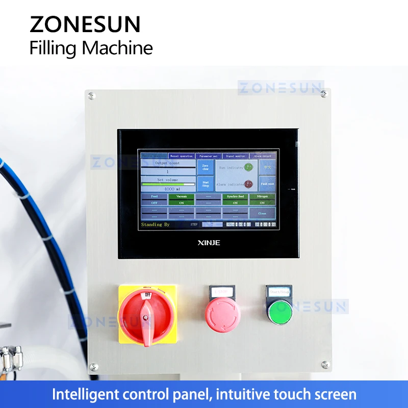 Zonesun ZS-BIB01M Zak In Doos Vulkraan Tuit Zakje Vulmachine Bib Filler Dranken Waterzak In Doos Verpakkingsapparatuur